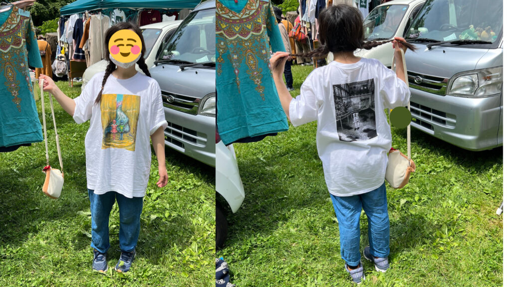 グラニフのサイズ選び 145ｃｍ女子が着た感じ ワンピース Tシャツ パーカー 低身長でも似合う服 オチャノマ文具店